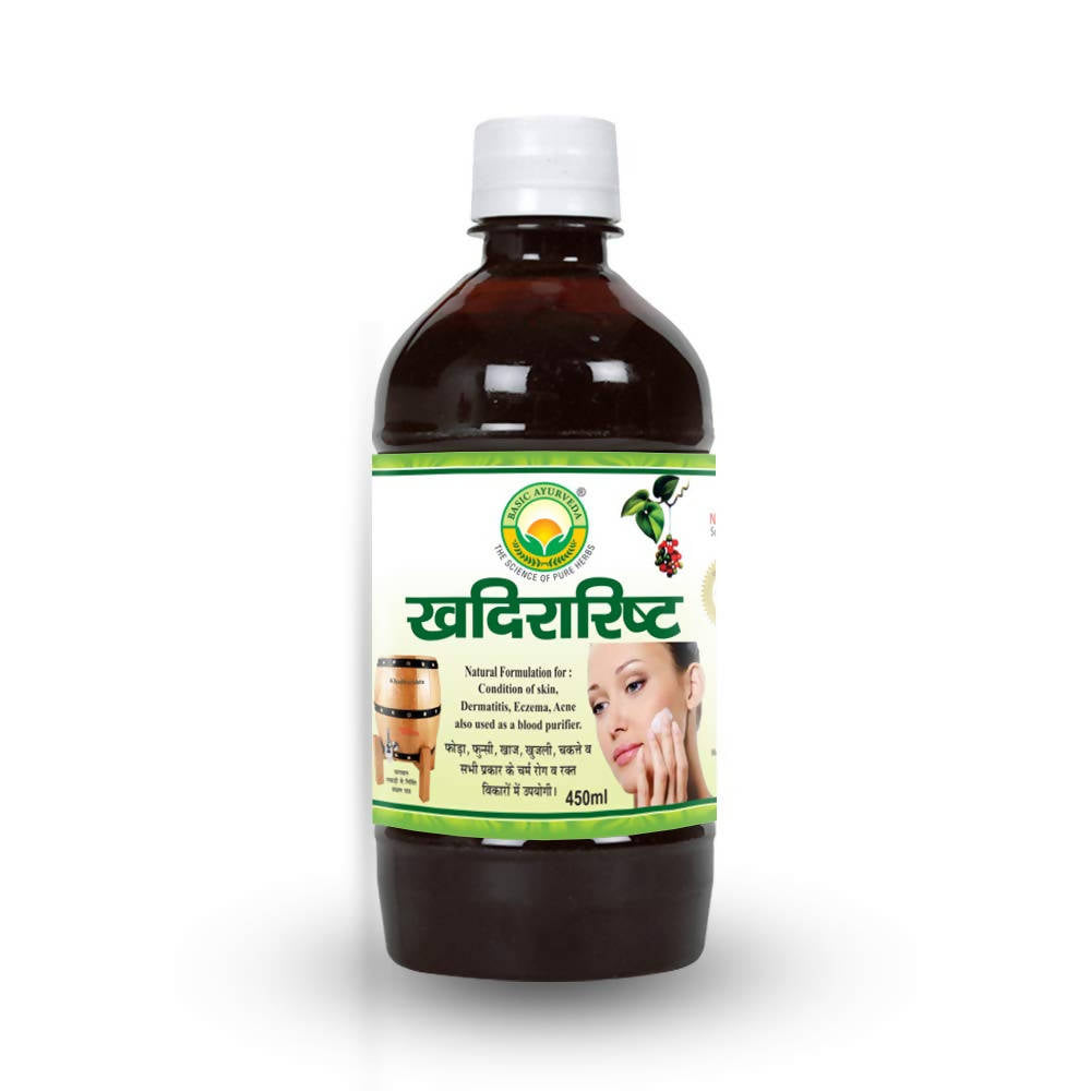 Basic Ayurveda Khadirarishta - 450 ml